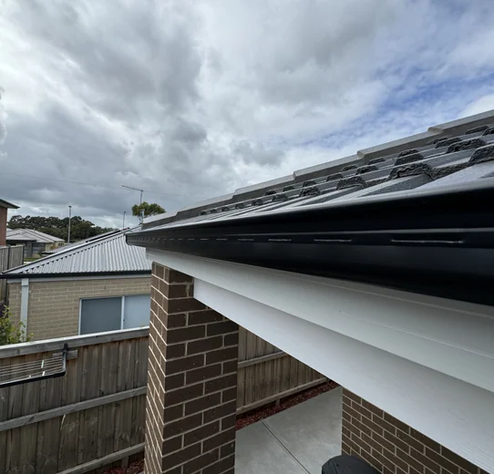 New Colorbond gutter and fascia fitted to a Melbourne home